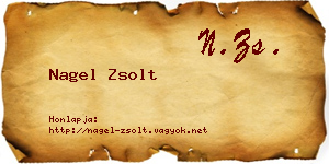 Nagel Zsolt névjegykártya